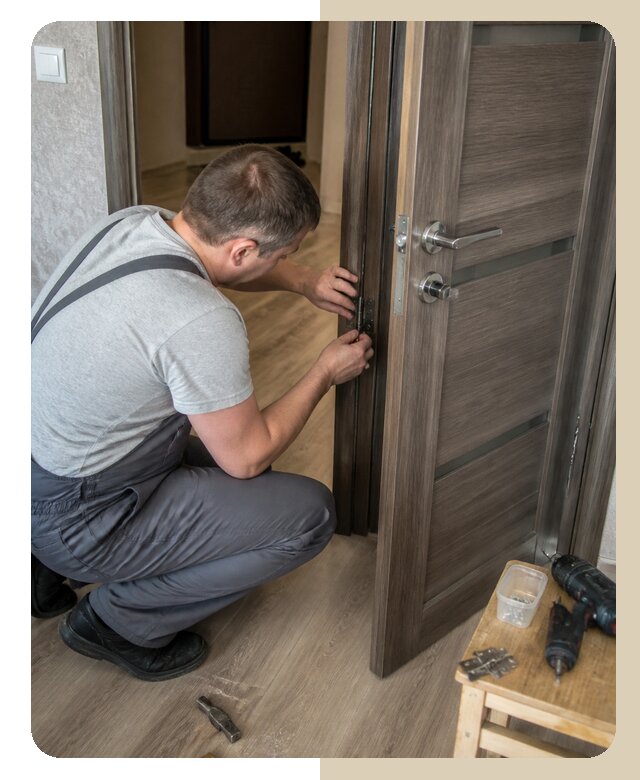 Замена дверных петель в Добрянке по цене от 2526 р. | ДвериЛегко-Дбр