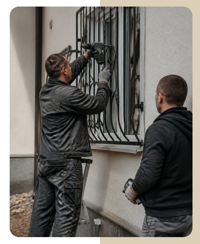Установка наружных решеток в Добрянке от 4950 р. | ДвериЛегко-Дбр